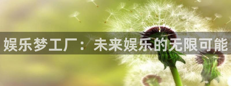 聚彩2代理注册：娱乐梦工厂：未来娱乐的无限可能