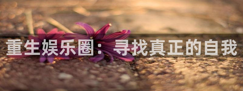 聚彩4：重生娱乐圈：寻找真正的自我