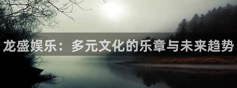 聚彩体育凯捷平台招商：龙盛娱乐：多元文化的乐章与未来趋势