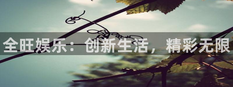 聚彩体育网页版入口：全旺娱乐：创新生活，精彩无限
